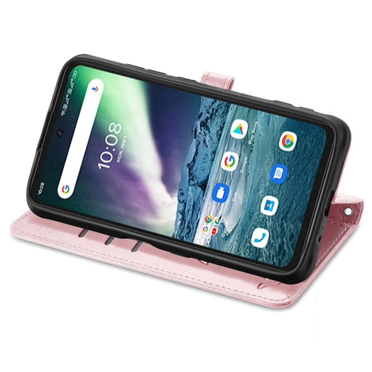 For UMIDIGI Bison GT Lovely Cat and Dog Embossing Pattern Horizontal Flip Leather Case , with Holder & Card Slots & Wallet & Cartoon Clasp & Lanyard