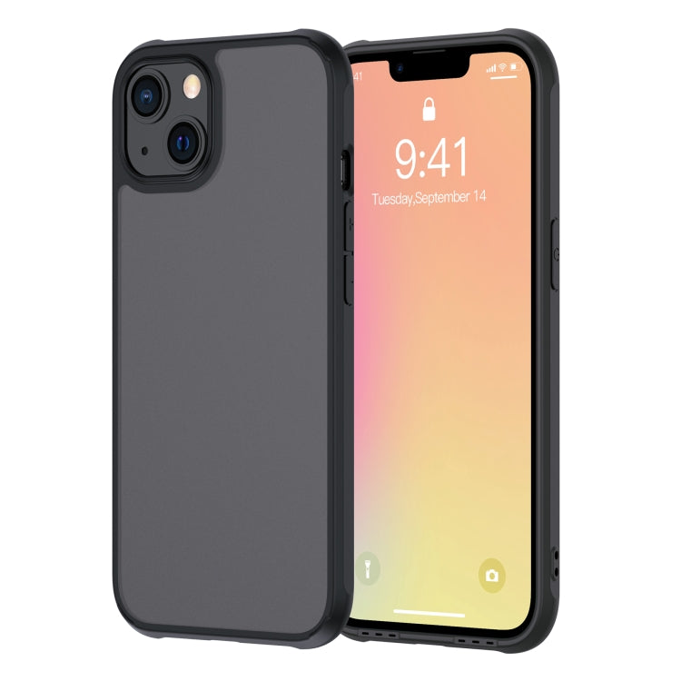For iPhone 13 mini Sound Coversion Shockproof Frosted Acrylic Protective Case