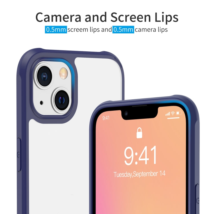 For iPhone 13 Sound Coversion Shockproof Frosted Acrylic Protective Case
