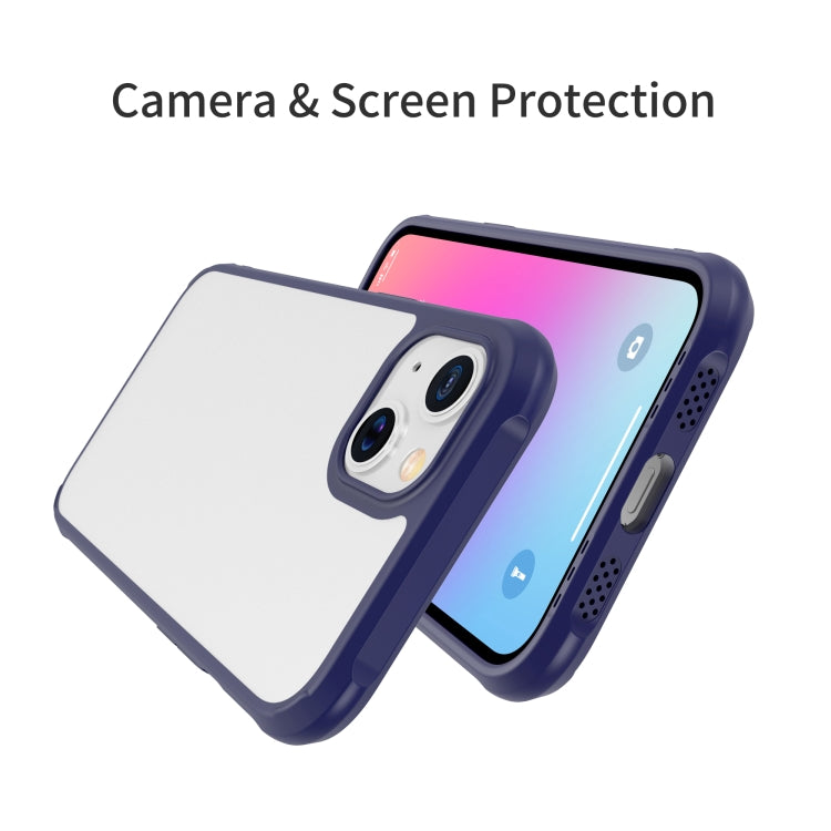 For iPhone 13 Pro Sound Coversion Shockproof Frosted Acrylic Protective Case
