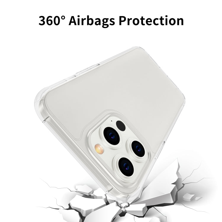 For iPhone 13 Pro Sound Coversion Shockproof Frosted Acrylic Protective Case