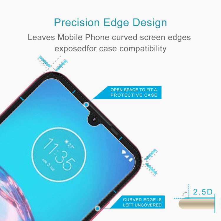 For Motorola Moto E6i 10 PCS 0.26mm 9H 2.5D Tempered Glass Film