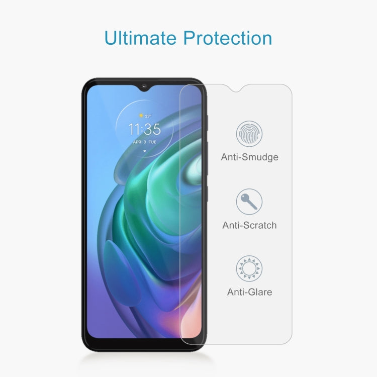 For Motorola Moto G10 Power 10 PCS 0.26mm 9H 2.5D Tempered Glass Film
