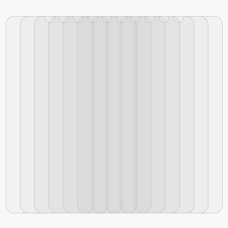 For Motorola Moto E6i 50 PCS 0.26mm 9H 2.5D Tempered Glass Film