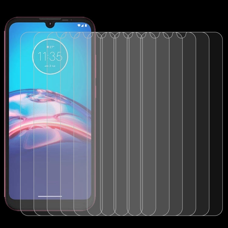 For Motorola Moto E6i 50 PCS 0.26mm 9H 2.5D Tempered Glass Film