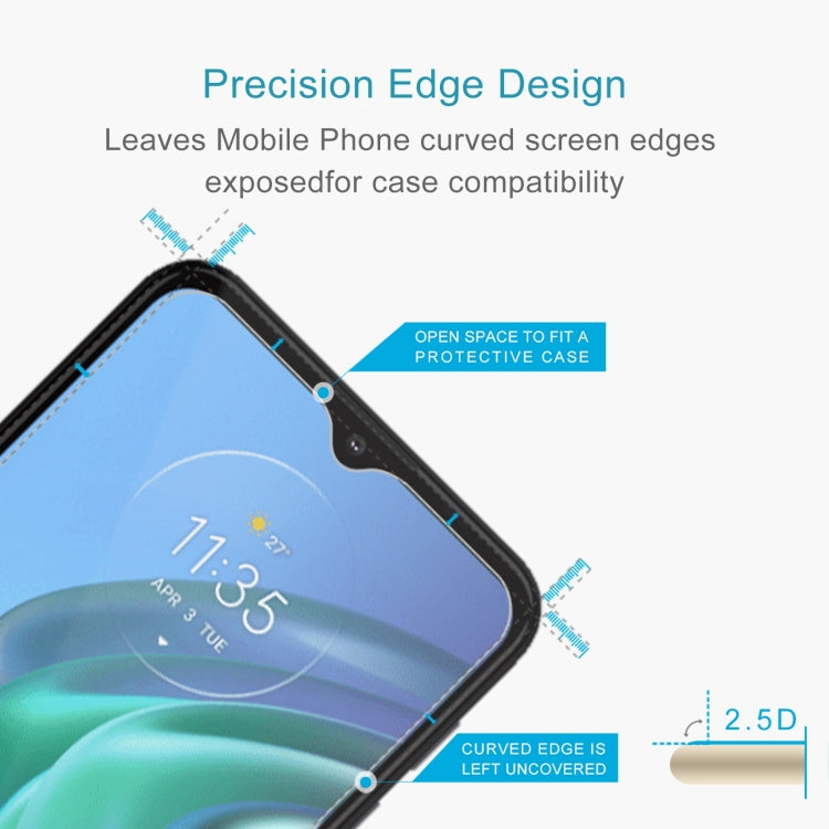 For Motorola Moto G10 Power 50 PCS 0.26mm 9H 2.5D Tempered Glass Film