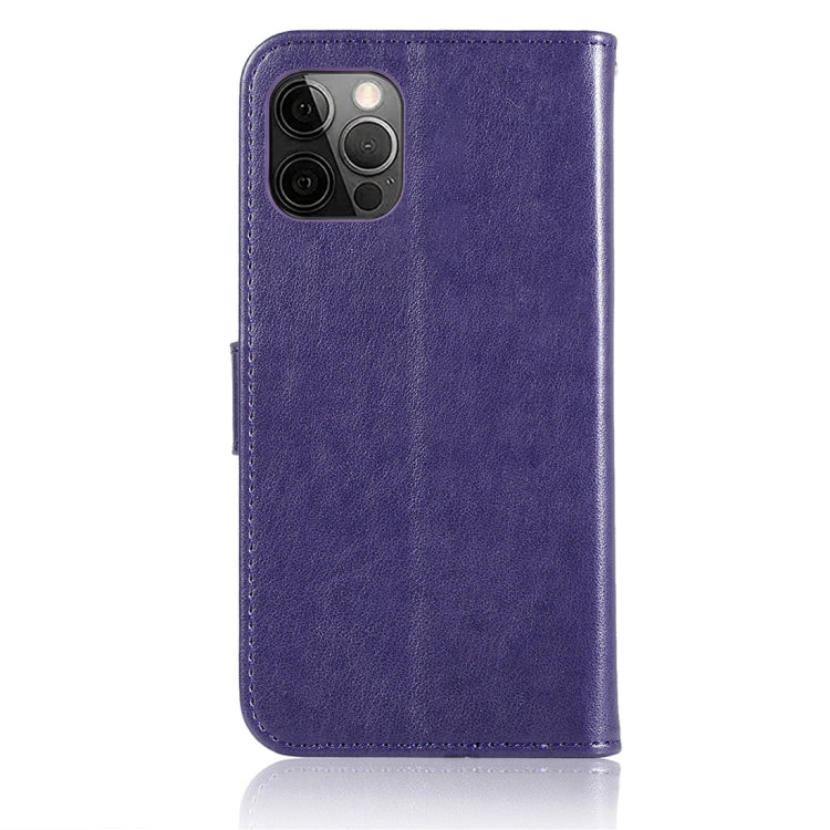 For iPhone 13 Pro Max Wind Chime Owl Embossing Pattern Horizontal Flip Leather Case with Holder & Card Slots & Wallet