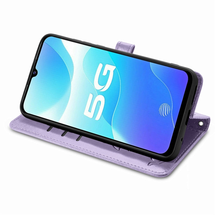 For Vivo S7e 5G Lovely Cat and Dog Embossing Pattern Horizontal Flip Leather Case , with Holder & Card Slots & Wallet & Cartoon Clasp & Lanyard