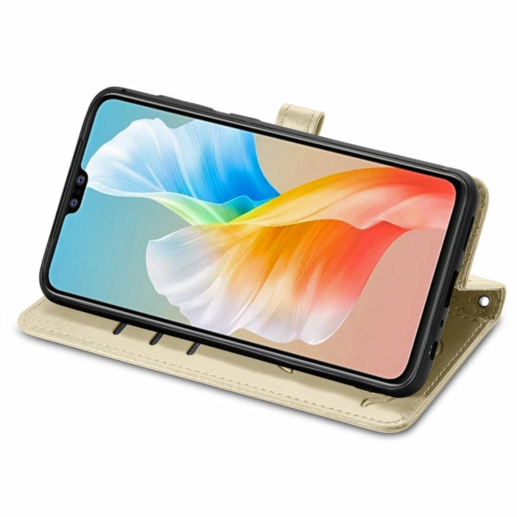 For Vivo S10 Pro Lovely Cat and Dog Embossing Pattern Horizontal Flip Leather Case , with Holder & Card Slots & Wallet & Cartoon Clasp & Lanyard