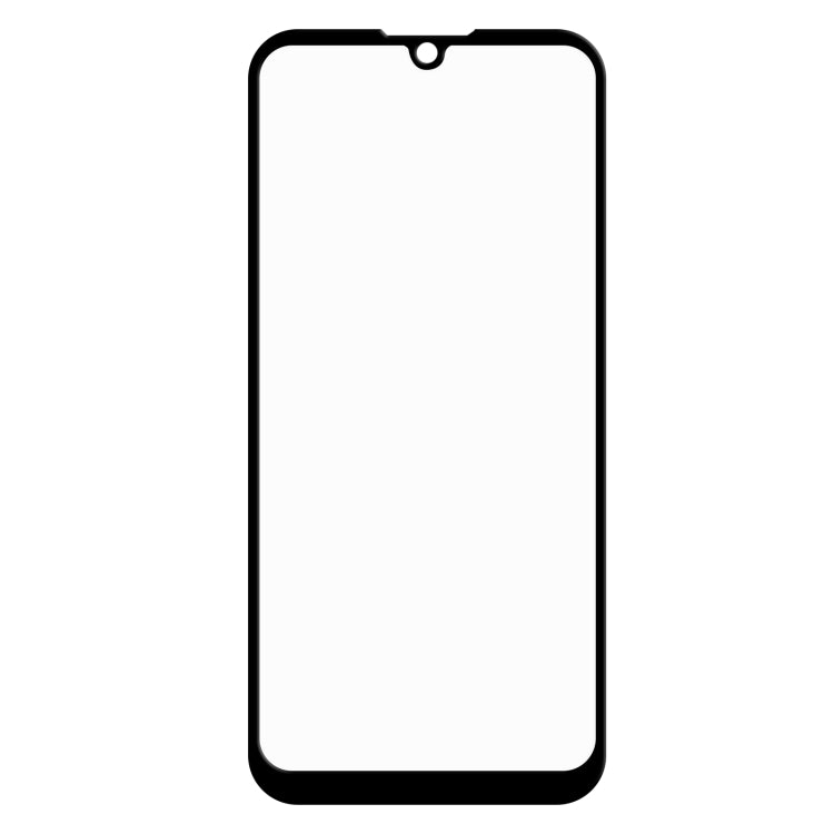 For Motorola Moto E6i Full Glue Full Cover Screen Protector Tempered Glass Film