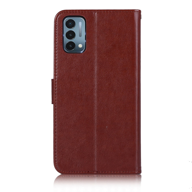 For OnePlus Nord N200 5G Wind Chime Owl Embossing Pattern Horizontal Flip Leather Case with Holder & Card Slots & Wallet