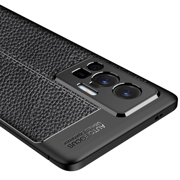 For vivo X70 Pro Litchi Texture TPU Shockproof Case
