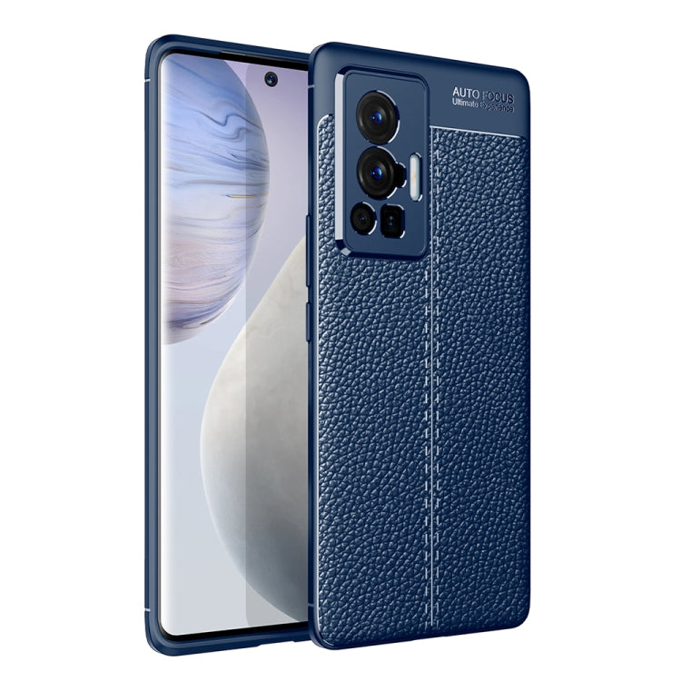 For vivo X70 Pro Litchi Texture TPU Shockproof Case