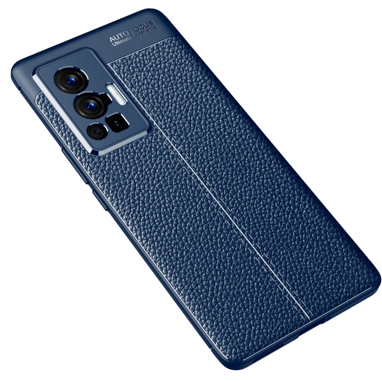 For vivo X70 Pro Litchi Texture TPU Shockproof Case