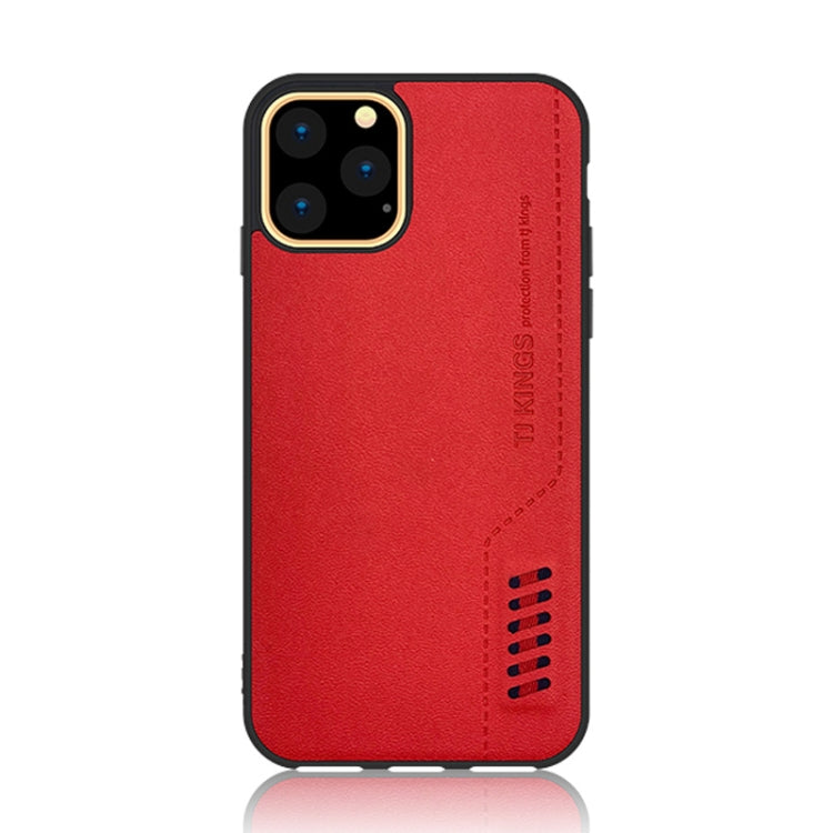 For iPhone 11 Pro TJ KINGS Knight Series Shockproof TPU + PU Case