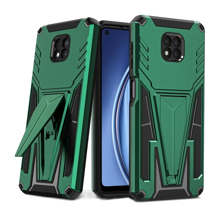 For Motorola Moto G Power 2021 Super V Armor PC + TPU Shockproof Case with Invisible Holder