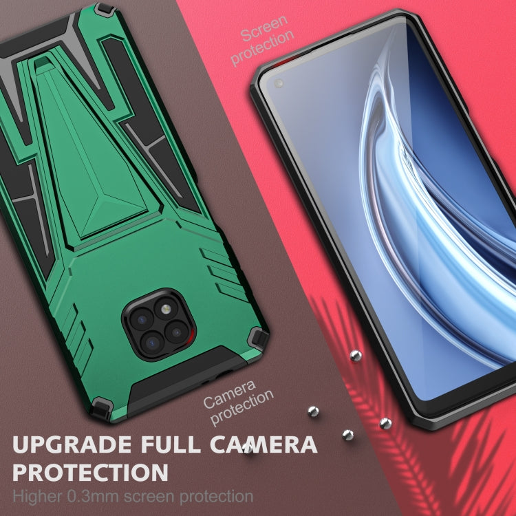 For Motorola Moto G Power 2021 Super V Armor PC + TPU Shockproof Case with Invisible Holder