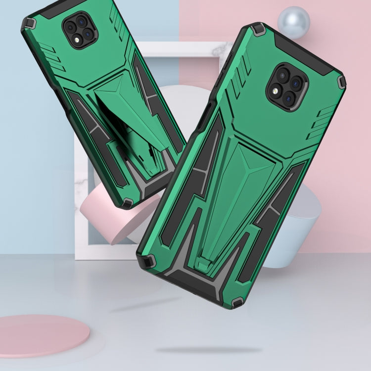 For Motorola Moto G Power 2021 Super V Armor PC + TPU Shockproof Case with Invisible Holder