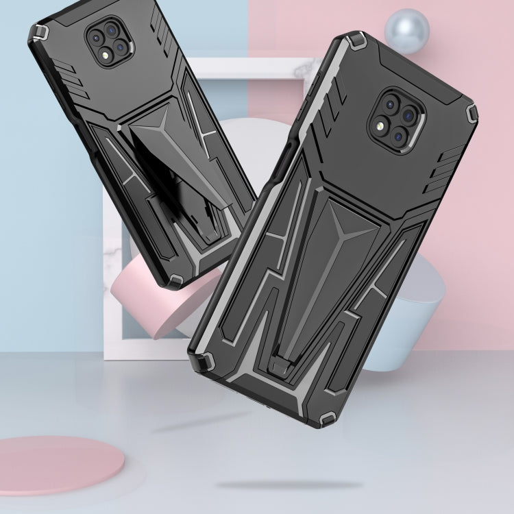 For Motorola Moto G Power 2021 Super V Armor PC + TPU Shockproof Case with Invisible Holder