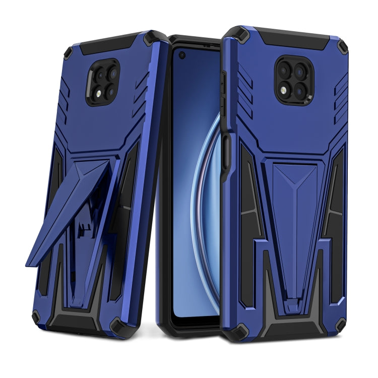 For Motorola Moto G Power 2021 Super V Armor PC + TPU Shockproof Case with Invisible Holder