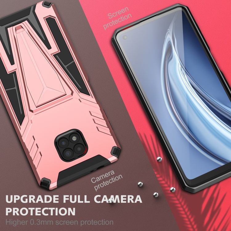 For Motorola Moto G Power 2021 Super V Armor PC + TPU Shockproof Case with Invisible Holder
