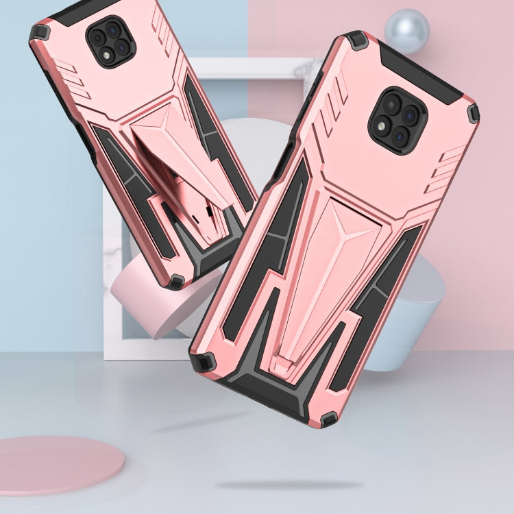 For Motorola Moto G Power 2021 Super V Armor PC + TPU Shockproof Case with Invisible Holder