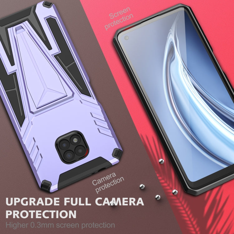 For Motorola Moto G Power 2021 Super V Armor PC + TPU Shockproof Case with Invisible Holder