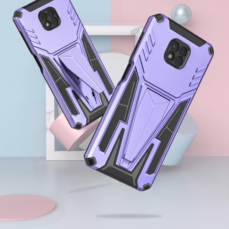 For Motorola Moto G Power 2021 Super V Armor PC + TPU Shockproof Case with Invisible Holder