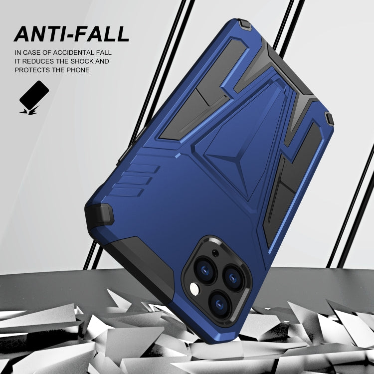 For iPhone 11 Pro Super V Armor PC + TPU Shockproof Case with Invisible Holder