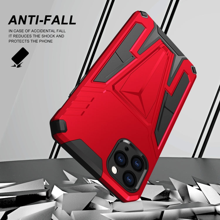 For iPhone 11 Pro Max Super V Armor PC + TPU Shockproof Case with Invisible Holder