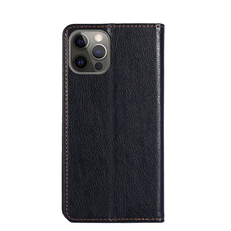 For iPhone 13 Pro PU + TPU Gloss Oil Solid Color Magnetic Horizontal Flip Leather Case with Holder & Card Slot & Wallet