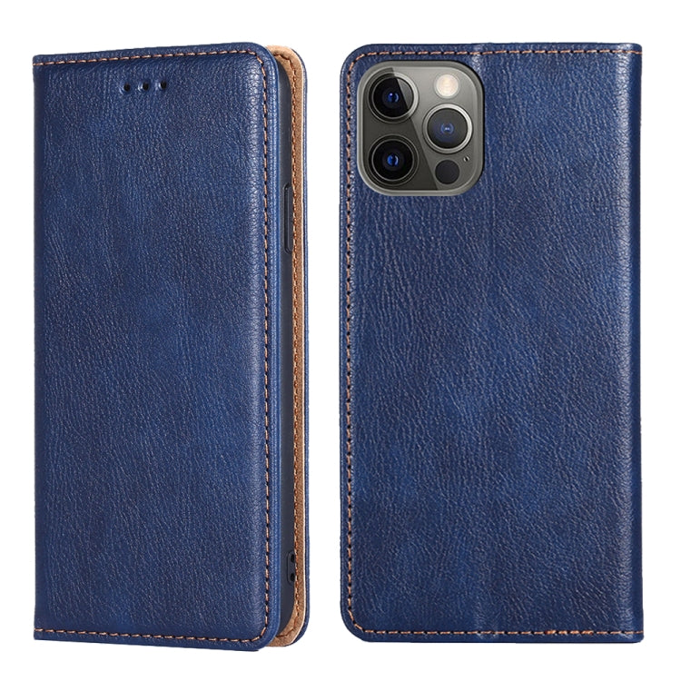 For iPhone 13 Pro PU + TPU Gloss Oil Solid Color Magnetic Horizontal Flip Leather Case with Holder & Card Slot & Wallet