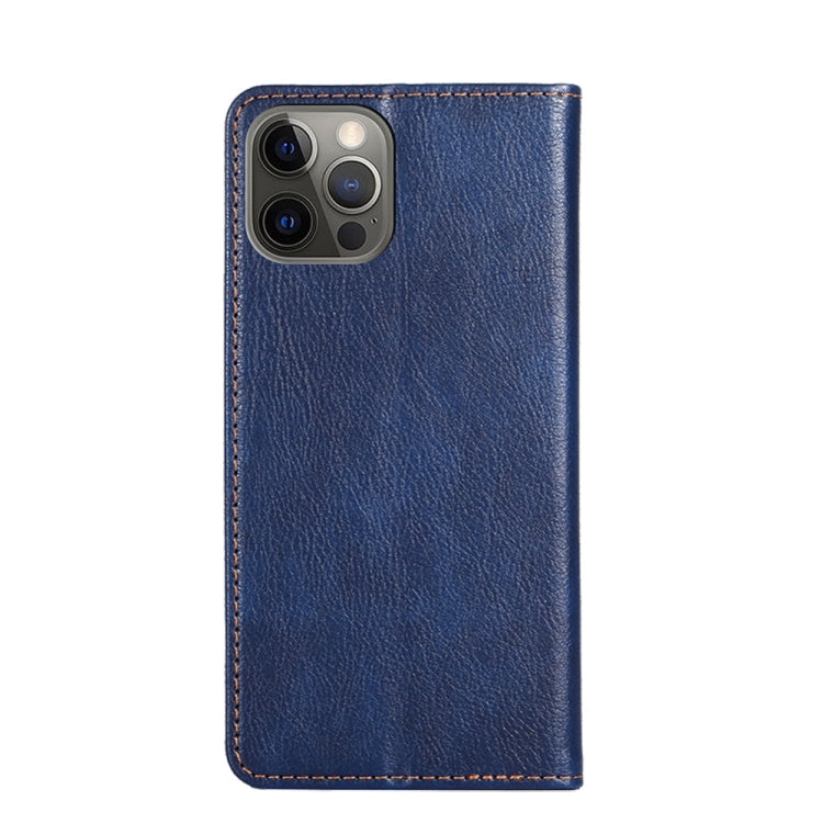 For iPhone 13 Pro PU + TPU Gloss Oil Solid Color Magnetic Horizontal Flip Leather Case with Holder & Card Slot & Wallet
