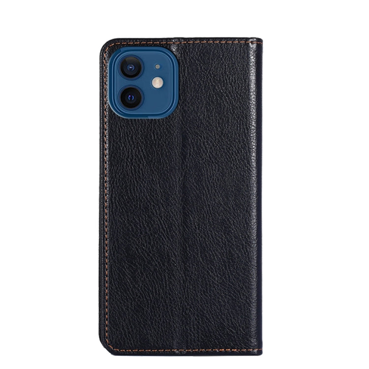 For iPhone 13 PU + TPU Gloss Oil Solid Color Magnetic Horizontal Flip Leather Case with Holder & Card Slot & Wallet