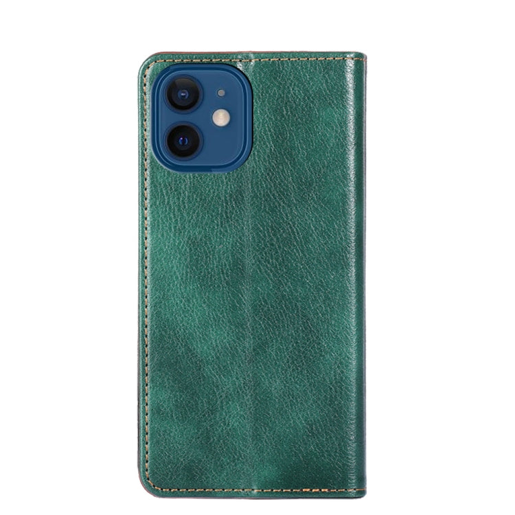 For iPhone 13 mini PU + TPU Gloss Oil Solid Color Magnetic Horizontal Flip Leather Case with Holder & Card Slot & Wallet