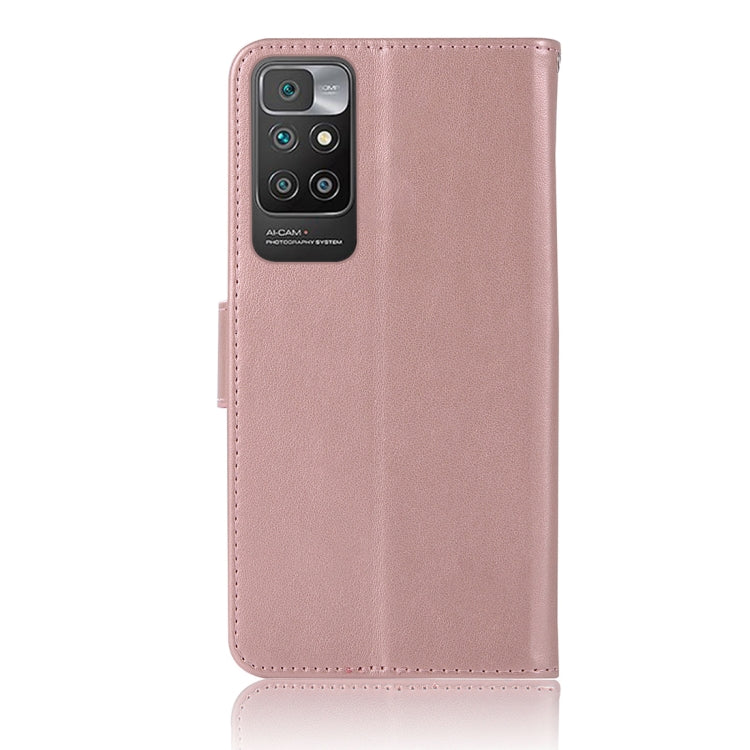 For Xiaomi Redmi 10 Wind Chime Owl Embossing Pattern Horizontal Flip Leather Case with Holder & Card Slots & Wallet