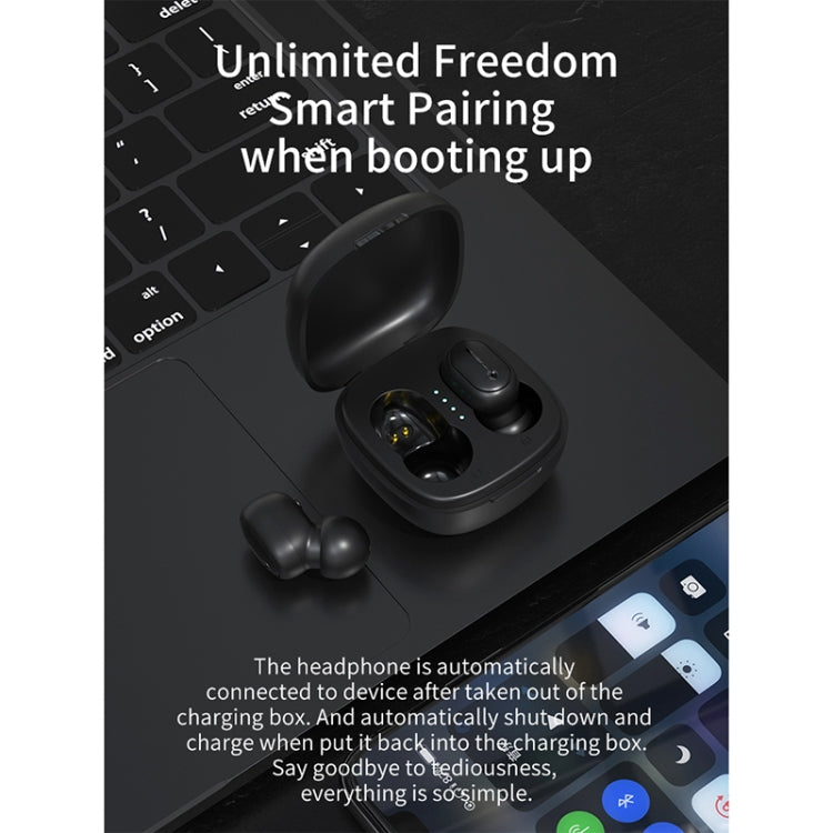 Mini Buds TWS IPX4 Waterproof Bluetooth Earphone with Magnetic Charging Box, Supports HD Calls