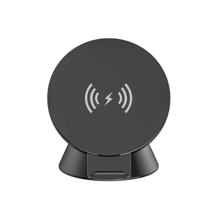 10W Multifunctional Universal Horizontal / Vertical Flash Charging Wireless Charger Bluetooth Speaker with USB Interface