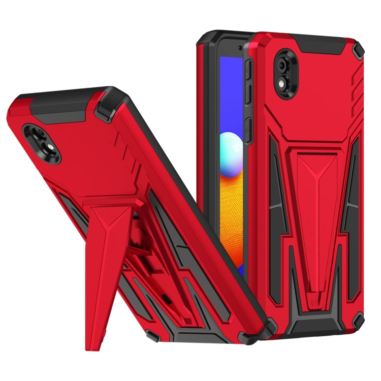 For Samsung Galaxy A01 Core / M01 Core Super V Armor PC + TPU Shockproof Case with Invisible Holder