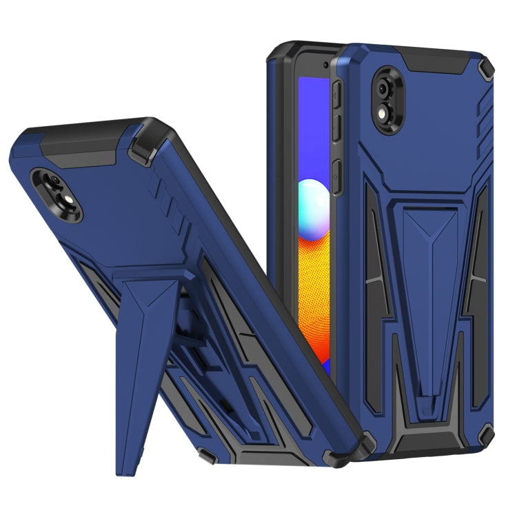 For Samsung Galaxy A01 Core / M01 Core Super V Armor PC + TPU Shockproof Case with Invisible Holder