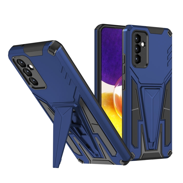 For Samsung Galaxy A82 Super V Armor PC + TPU Shockproof Case with Invisible Holder