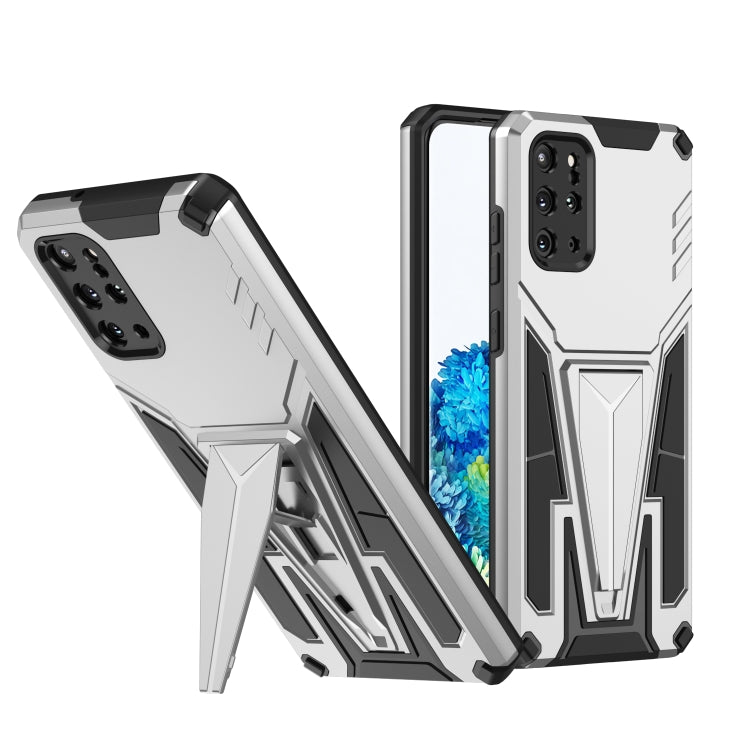For Samsung Galaxy S20 Super V Armor PC + TPU Shockproof Case with Invisible Holder