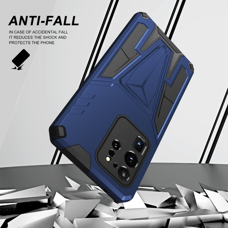 For Samsung Galaxy S20 Ultra Super V Armor PC + TPU Shockproof Case with Invisible Holder