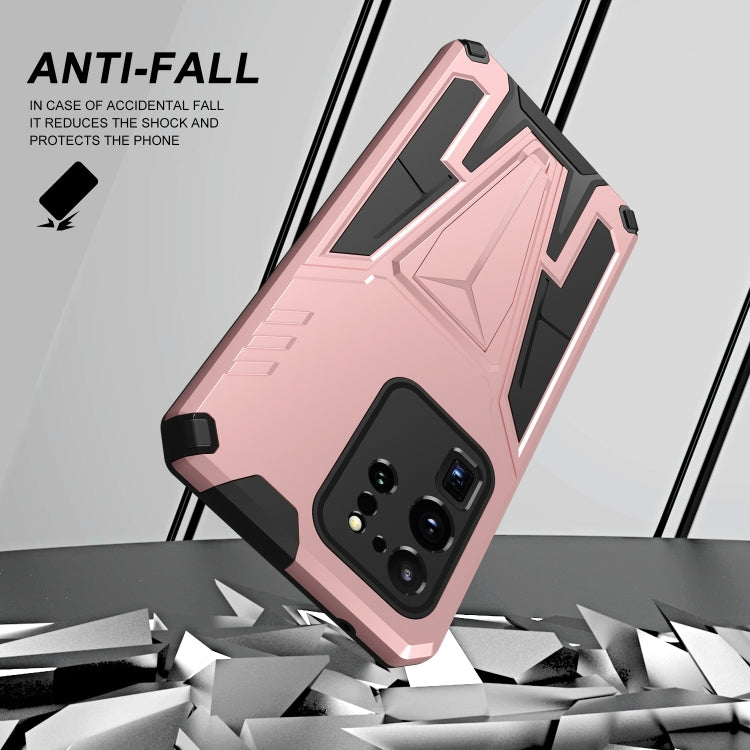 For Samsung Galaxy S20 Ultra Super V Armor PC + TPU Shockproof Case with Invisible Holder