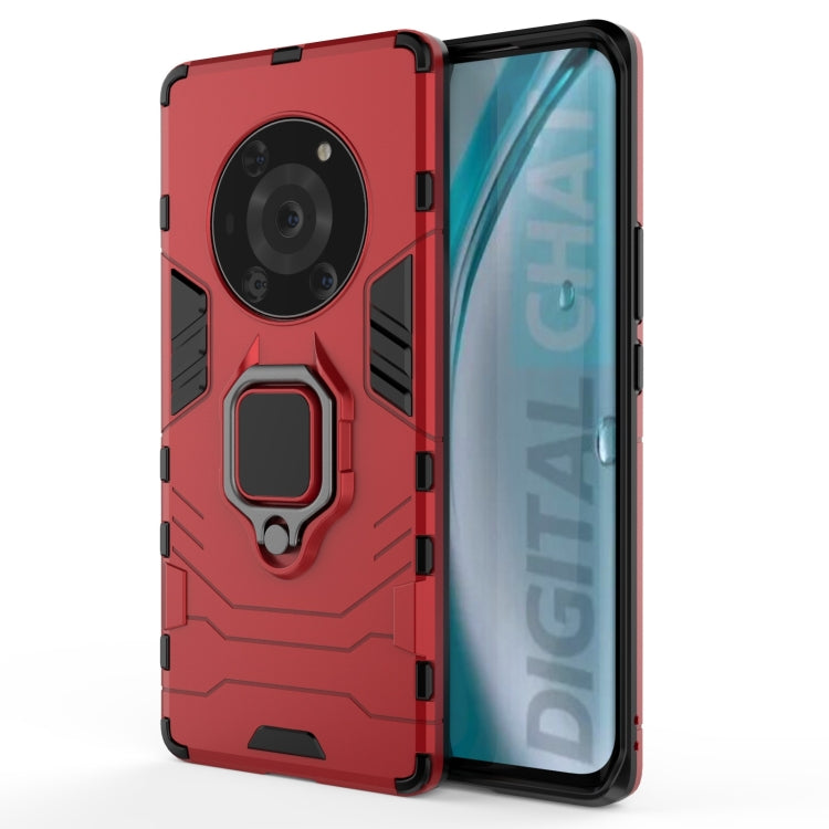 For Honor Magic3 Pro PC + TPU Shockproof Protective Case with Magnetic Ring Holder