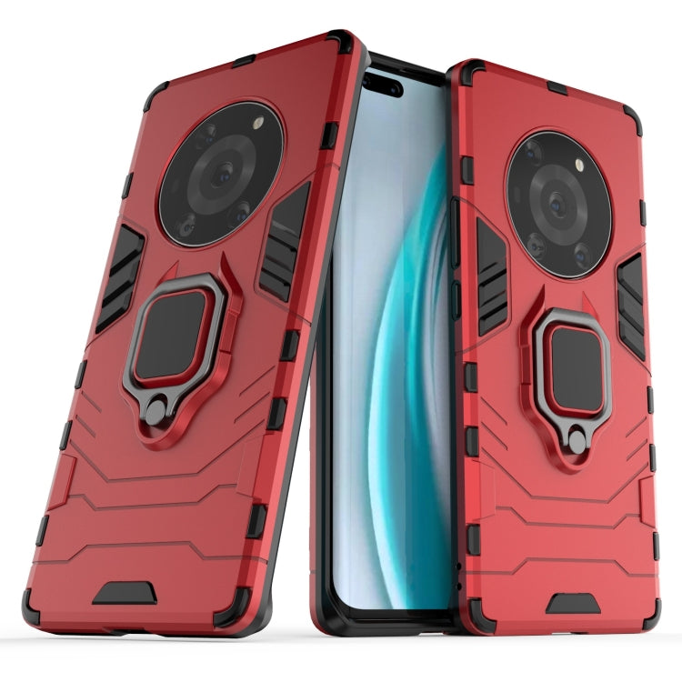 For Honor Magic3 Pro PC + TPU Shockproof Protective Case with Magnetic Ring Holder