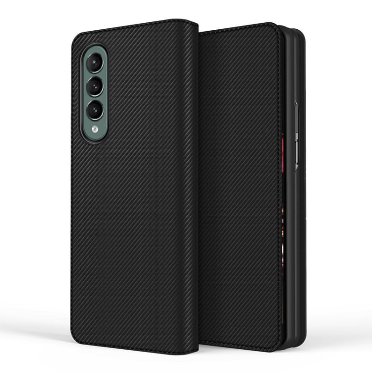 For Samsung Galaxy Z Fold3 5G Split Type Horizontal Flip Foldable Leather Case with Holder & Card Slots & Wallet