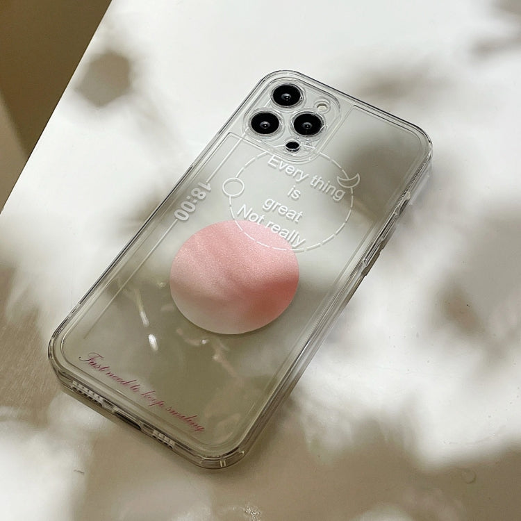 For iPhone 11 Pro Sunset Dusk TPU Accurate Hole Protective Case
