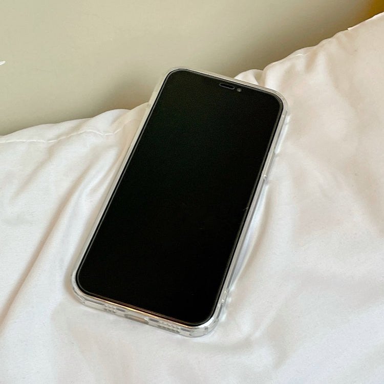 For iPhone 12 Pro Summer Sunflower TPU Accurate Hole Protective Case(Transparent)