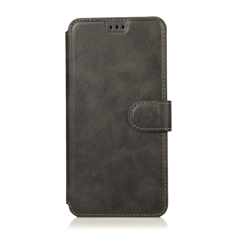 For Samsung Galaxy A70 Calf Texture Magnetic Buckle Horizontal Flip Leather Case with Holder & Card Slots & Wallet & Photo Frame